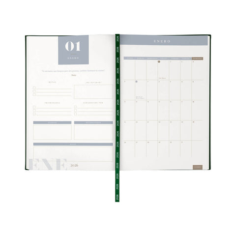 AGENDA DIARIA CLASICA 2026 AGD 026