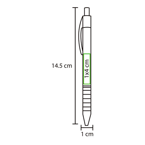 BOLÍGRAFO METÁLICO DE ALUMINIO ZUBAY BL-096