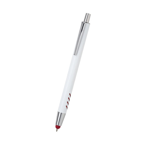 BOLÍGRAFO DE ALUMINIO BLANCO FORLI BL-129