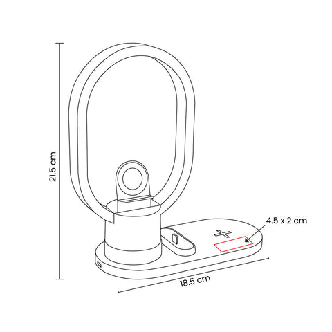 CARGADOR CON LAMPARA VALOA CRG 051