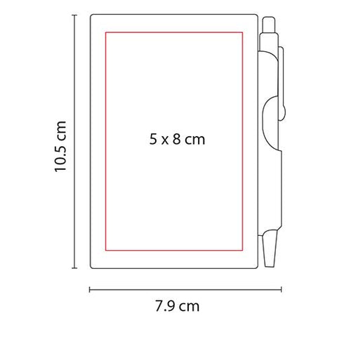 BLOCK DE NOTAS CON BOLIGRAFO HL 2720