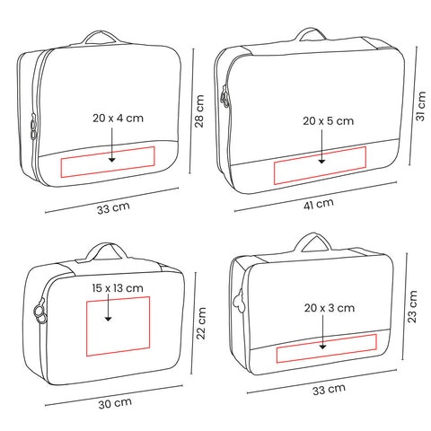 SET ORGANIZADOR DE VIAJE DEVIKA PRO 092