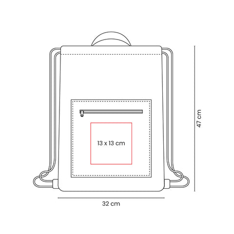 BOLSA-MOCHILA NUVEM SIN 616