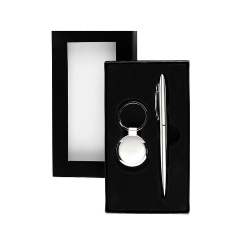SET DE LLAVERO CON BOLÍGRAFO CONDESA ST-006