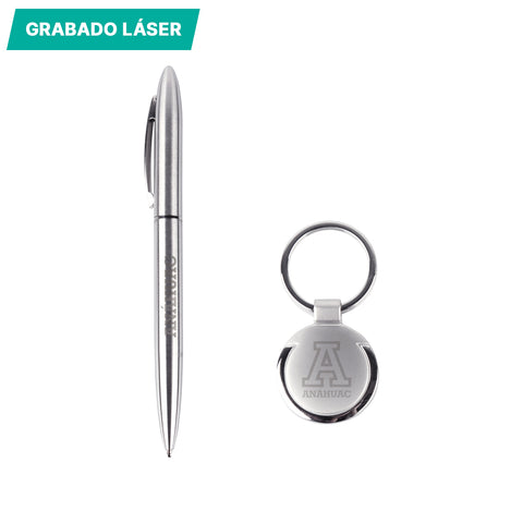SET DE LLAVERO CON BOLÍGRAFO CONDESA ST-006