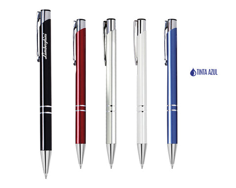 BOLIGRAFO DE ALUMINIO PREMIER DE TINTA AZUL 2110A