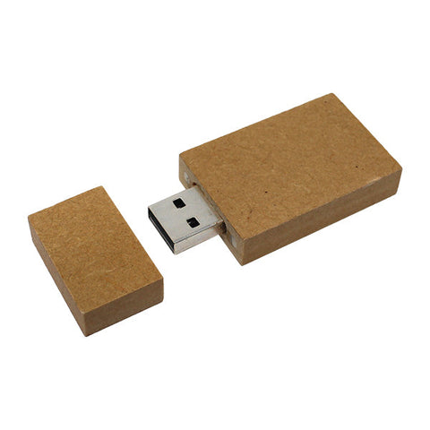 USB Cartón Rectangular