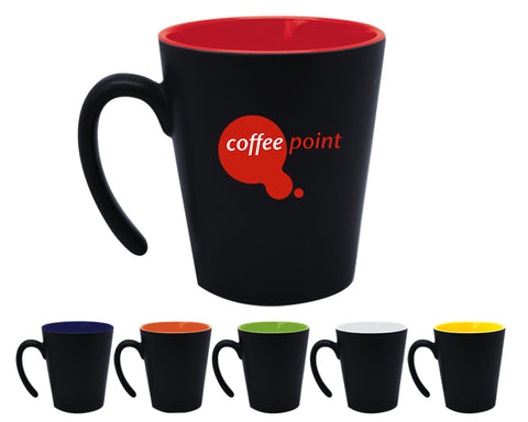 TAZA CONICA  MATE 12 OZ MALBEC A2153