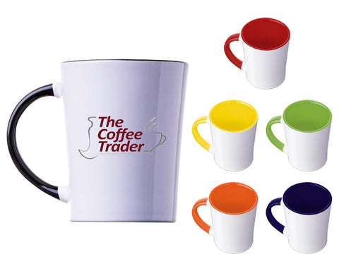 TAZA CONICA BICOLOR 14 OZ BICOLOR ARLES A2154