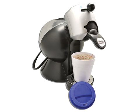 VASO 350 ML CON TAPA DE PLASTICO LATE A2234