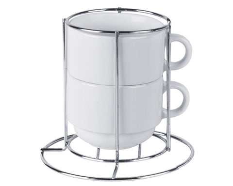 SET DE 2 TAZAS DE SULIMACIÓN 6 OZ AMART A2284
