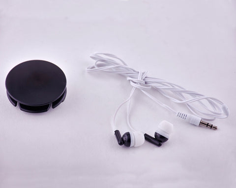 AUDÍFONOS CON CLIP Y BASE PARA CABLES MELODY A2392