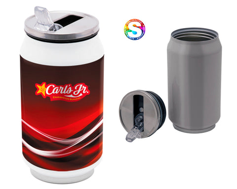 TERMO EN FORMA DE LATA NERIS DE SUBLIMACIÓN 300 ML A2405