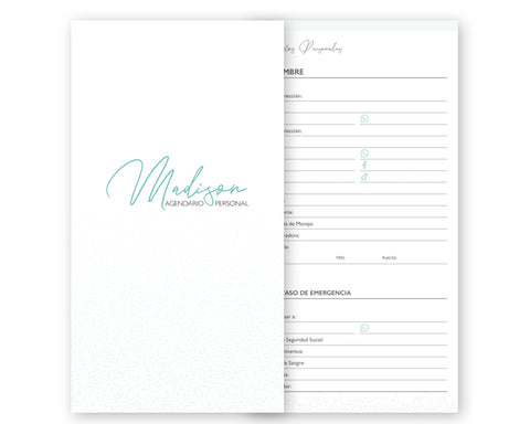 AGENDARIO PERSONAL MADISON A2428