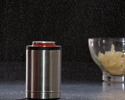 TERMO PORTA LATAS DE ACERO INOXIDABLE DE 360 ML CROP A2429