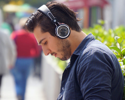 AUDÍFONOS BLUETOOTH MANOS LIBRES DE DIADEMA AJUSTABLE JANGLE A2432