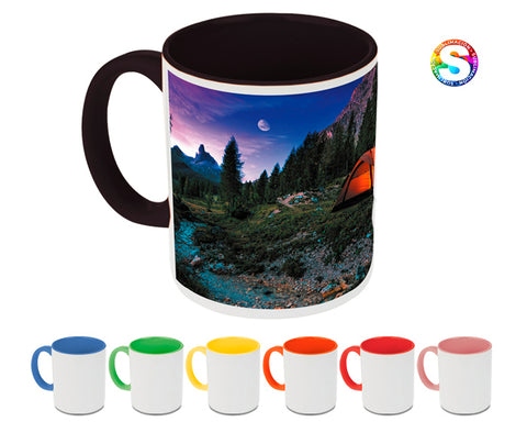 TARRO BICOLOR DE SUBLIMACIÓN 11 OZ ALINE A2463