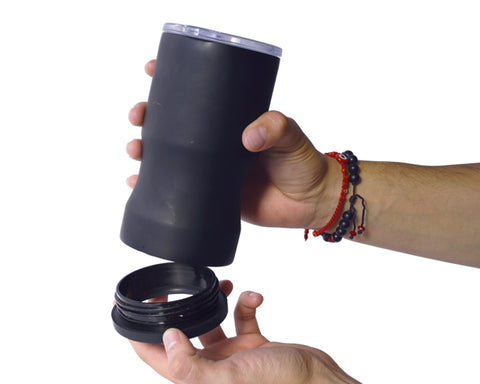 TERMO PORTA LATAS DE ACERO INOXIDABLE DE 350 ML DEUX A2468