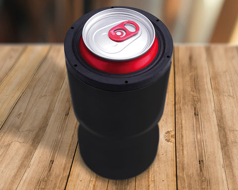 TERMO PORTA LATAS DE ACERO INOXIDABLE DE 350 ML DEUX A2468