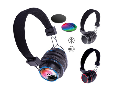 AUDÍFONOS BLUETOOTH MANOS LIBRES DE DIADEMA AJUSTABLE DIPLO A2513