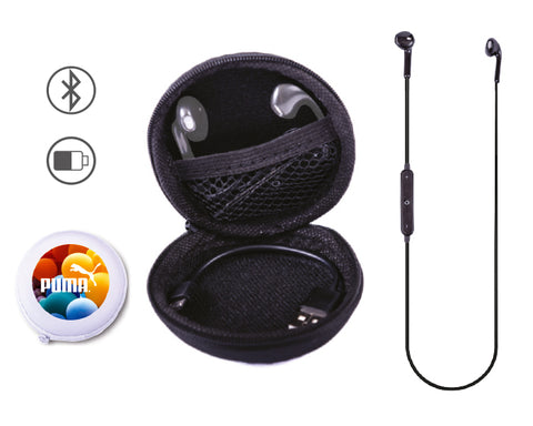 AUDÍFONOS BLUETOOTH MANOS LIBRES CON ESTUCHE PARA GUARDAR SAURUS A2514