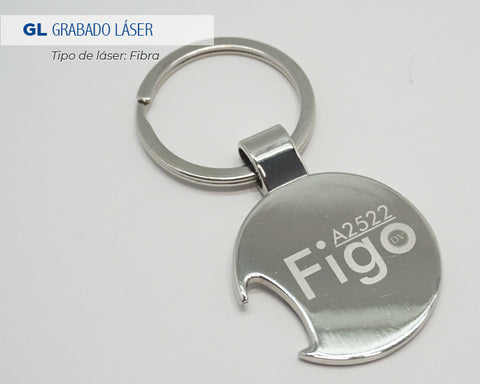 LLAVERO METÁLICO FIGO A2522