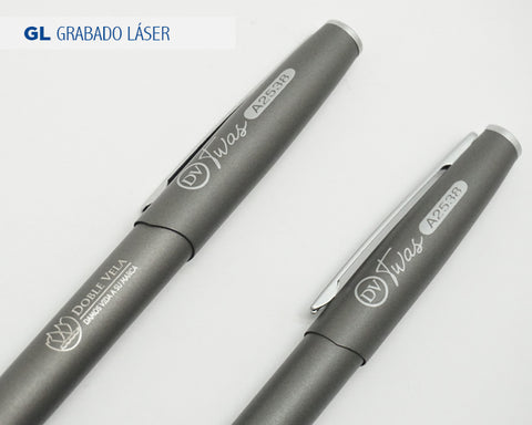 SET DE BOLÍGRAFOS DE METAL TWAS A2538