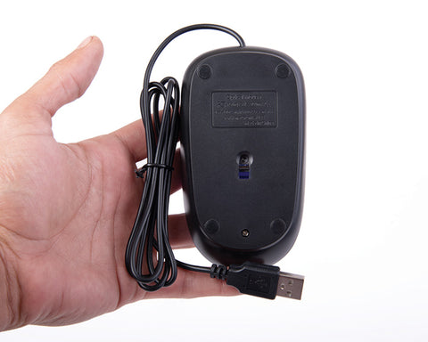 MOUSE ALÁMBRICO CON BOTON SCROLL SAGU A2623