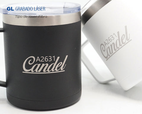 TERMO DE ACERO INOXIDABLE DE 350 ML CANDEL A2631
