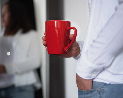 TAZA CON BASE CUADRADA 12 OZ ABBA A2635