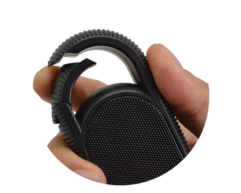 BOCINA BLUETOOTH MANOS LIBRES CON GANCHO PARA TRANSPORTAR BULET A2642