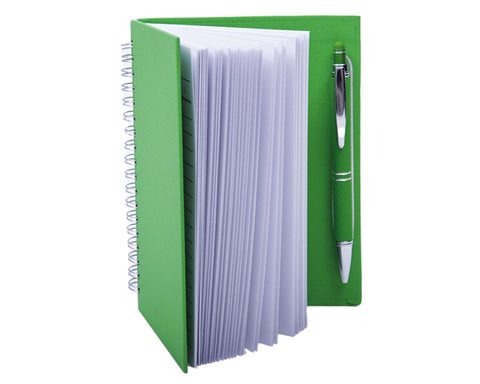 LIBRETA CON IMÁN PARA BOLÍGRAFO METÁLICO SPAIN A2670