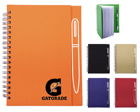 LIBRETA CON IMÁN PARA BOLÍGRAFO METÁLICO SPAIN A2670