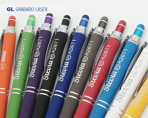 BOLÍGRAFO DE ALUMINIO STEVIA A2671