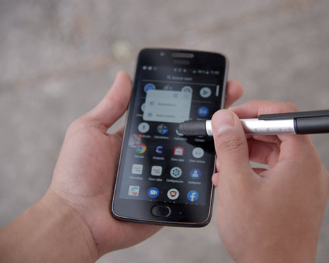 BOLÍGRAFO DE PLÁSTICO CON TOUCH RIDER A2685