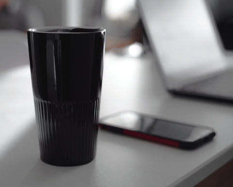 VASO DE CERÁMICA DE DOBLE PARED DE 10 OZ MIAMI A2694