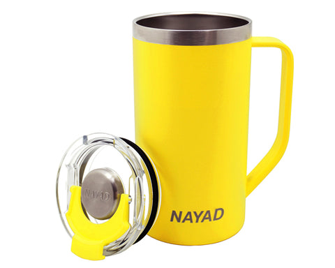 TARRO TÉRMICO DOBLE PARED ACERO INOX 20 OZ NAYAD METRO TALL  A2778