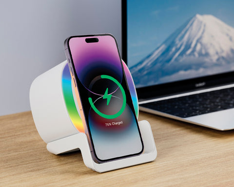 BOCINA BLUETOOTH DE CARGA RÁPIDA CON LUZ MILEY A2813