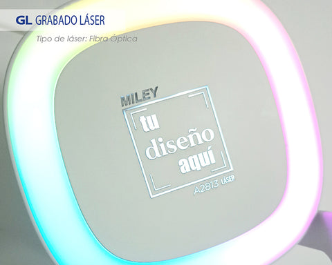 BOCINA BLUETOOTH DE CARGA RÁPIDA CON LUZ MILEY A2813