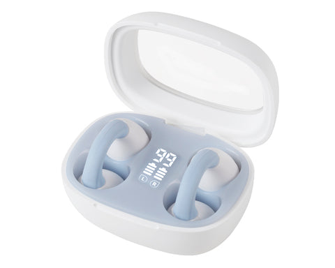 AUDÍFONOS BLUETOOTH MANOS LIBRES CON ESTUCHE DE CARGA Y PANTALLA LED DIGIMON A2825
