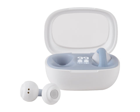 AUDÍFONOS BLUETOOTH MANOS LIBRES CON ESTUCHE DE CARGA Y PANTALLA LED DIGIMON A2825