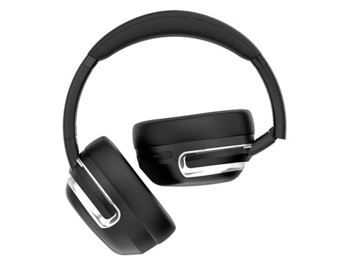 AUDÍFONOS BLUETOOTH CON CANCELACIÓN DE RUIDO MANOS LIBRES Y DIADEMA AJUSTABLE GUETTA A2828