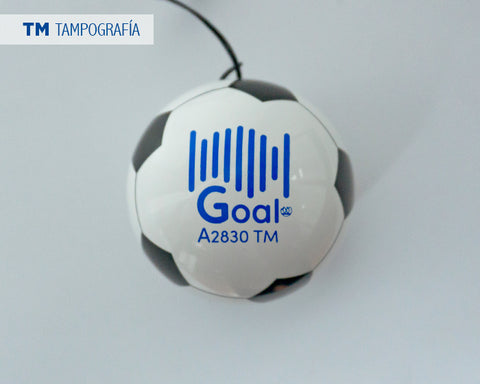 AUDÍFONOS INALÁMBRICOS CON ESTUCHE DE BALÓN DE SOCCER GOAL A2830