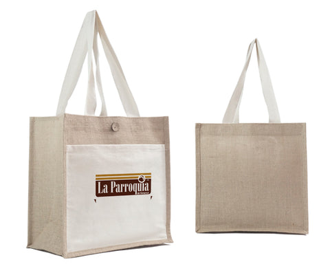 BOLSA DE YUTE /ALGODÓN CAMPESTRE A2848