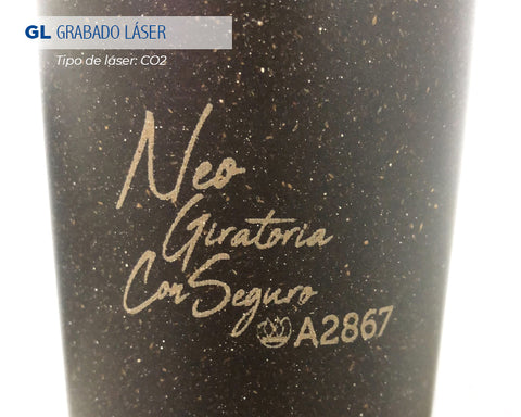 TERMO DOBLE PARED DE GRANO DE CAFÉ NAYAD NEO -TAPA GIRATORIA CON SEGURO A2867