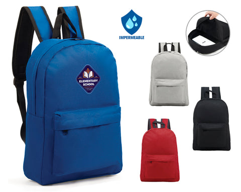 MOCHILA ESCOLAR IMPERMEABLE CLASS A2913