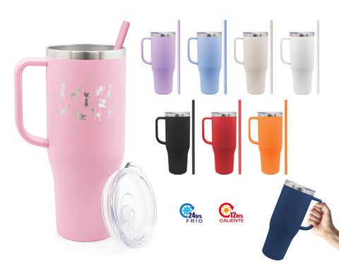 TERMO DE ACERO INOXIDABLE DE 1200 ML BARNEY A2915