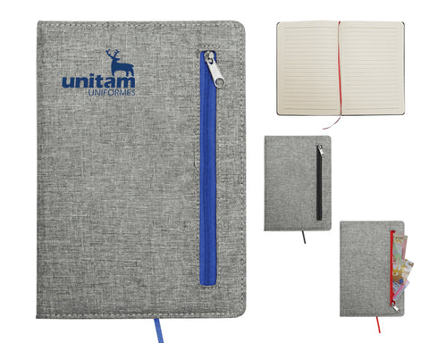 LIBRETA CON CIERRE ZIPPER A2922