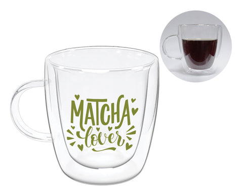 TAZA DE VIDRIO DE DOBLE PARED 85 OZ ZAZIL A2924