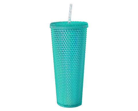 VASO DE PLÁSTICO DOBLE PARED TEXTURIZADO COCONUT A2927